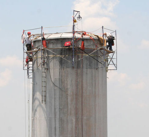 Rope Access for Industrial Chimney Inspections Houston TX