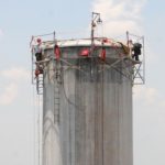 Industrial Chimney Concrete Repair