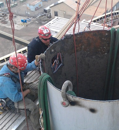 rope access offers many industrial applications