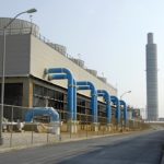 Smokestack Scrubber on Power Plant