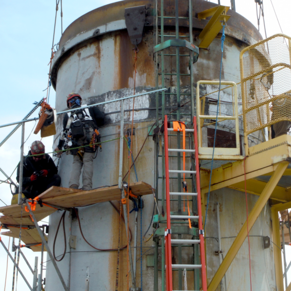 Prepping and splicing top section