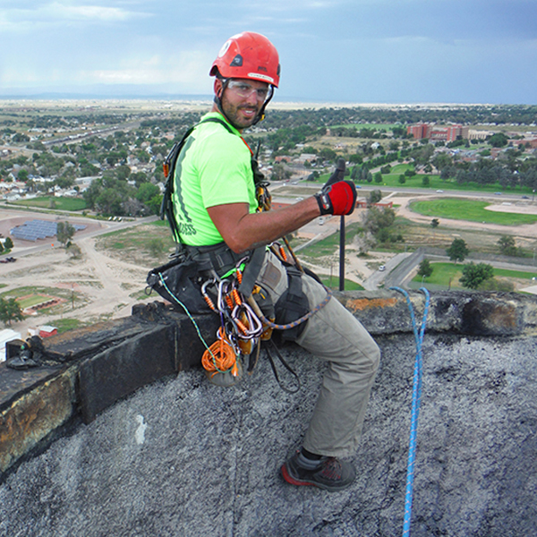 industrial chimney inspection