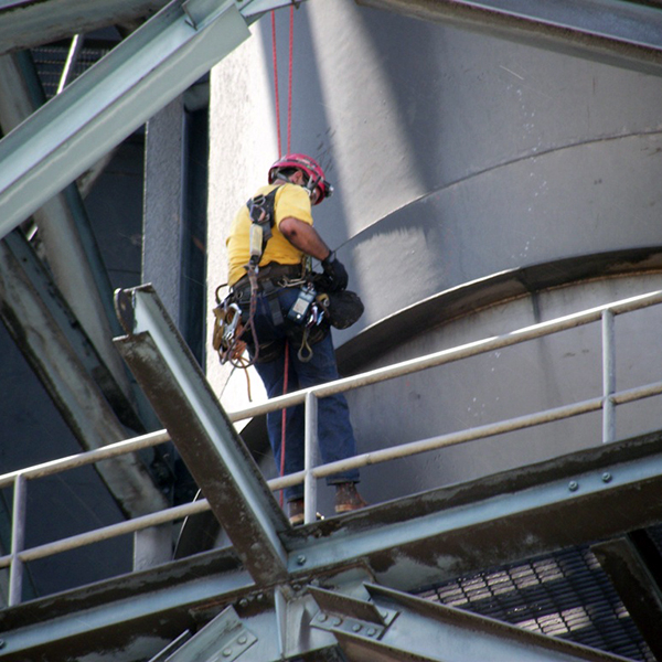 petrochemical plant stack repair