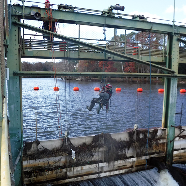 Dam inspection and repair