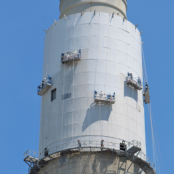 Fiber Reinforced Polymer stack repair