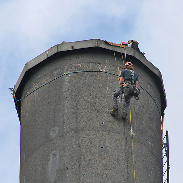 industrial chimney inspection