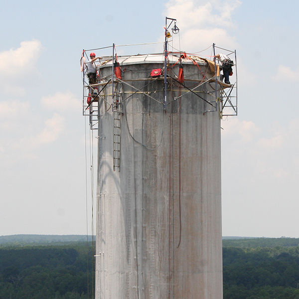 industrial concrete chimney repair in Chicago IL