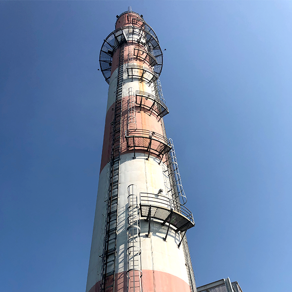 Chimney in need of new coating