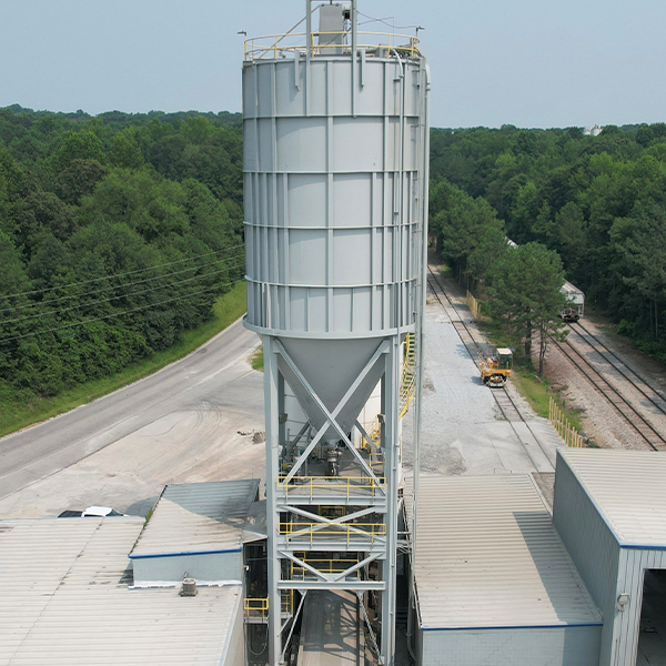 Silo reinforcement and coating complete