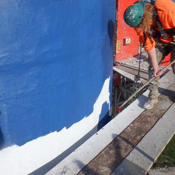 Installing a protective coating system