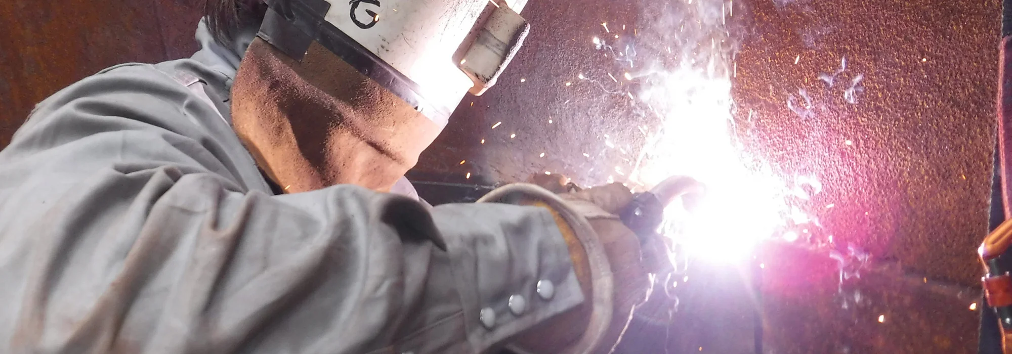 industrial chimney welding